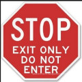 Aluminum Plate Reflective Traffic Sign (stop)